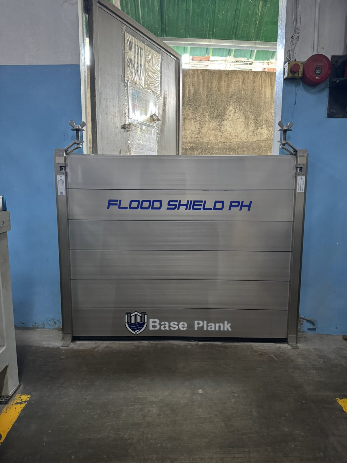 Completed flood barrier, control, protection project for a home, residential, industrial, commercial in Manila, Cebu, Bicol, Philippines.