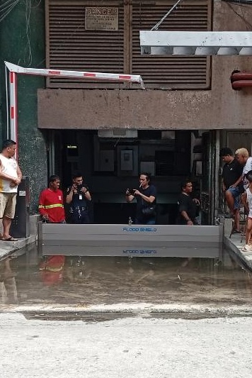 Residential Basement Parking Manila Flood Barrier Protection