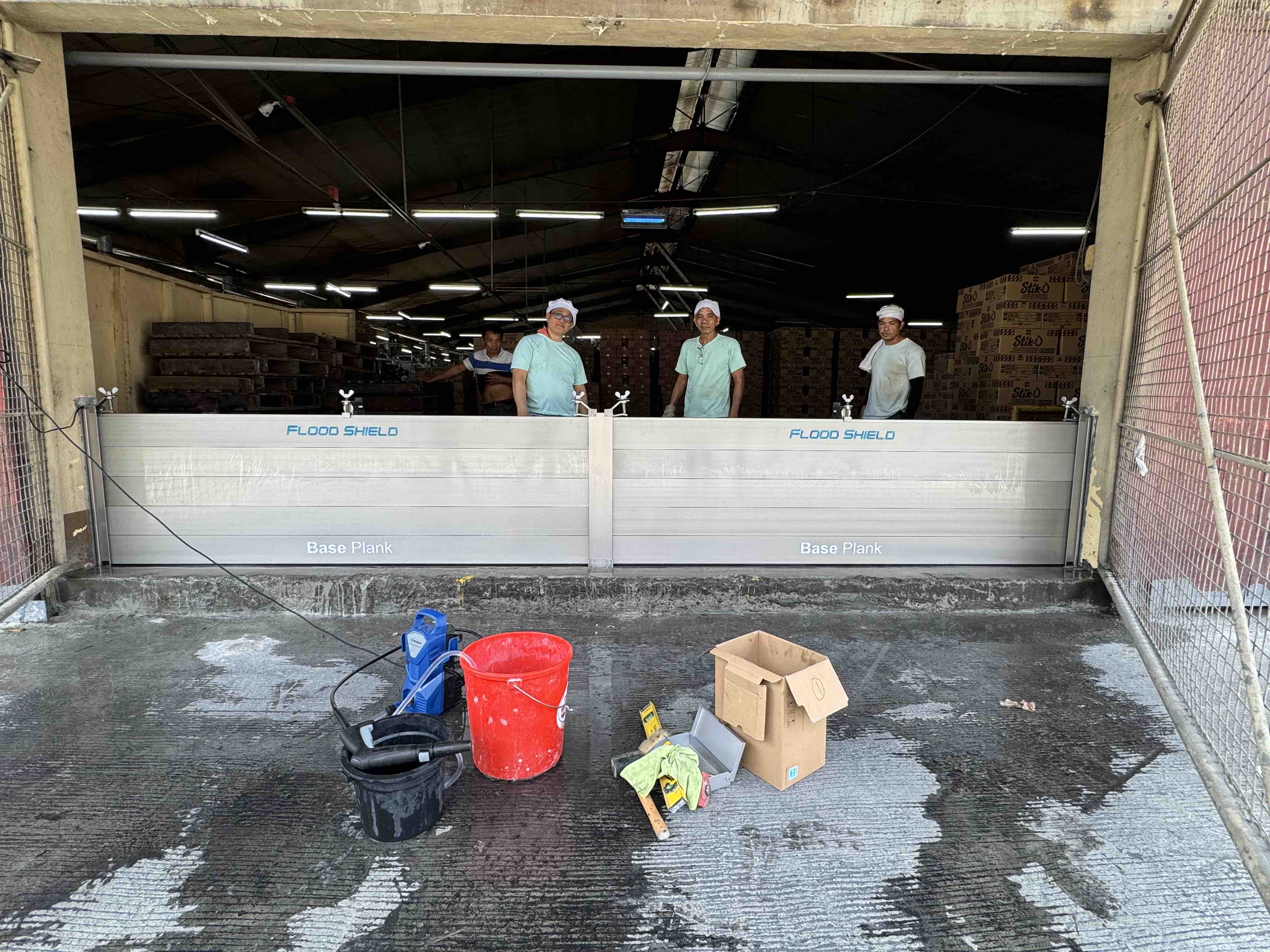 Industrial Factory Valenzuela Flood Barrier Protection