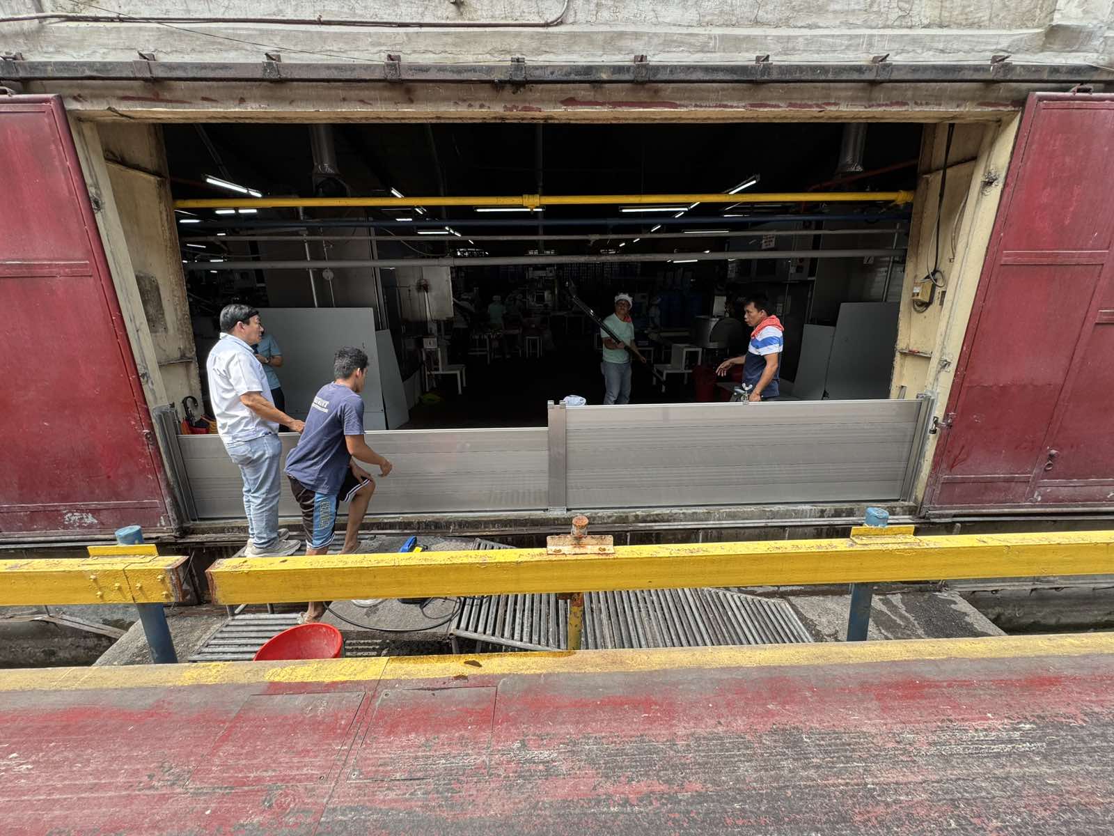 Industrial Factory Valenzuela Flood Barrier Protection