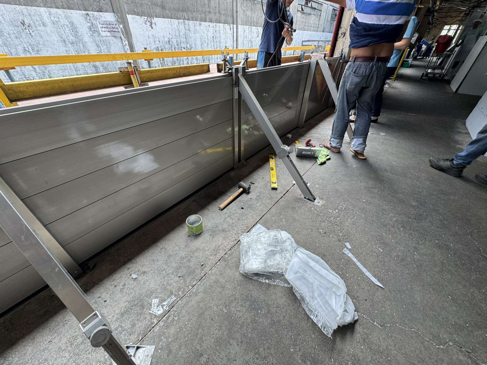 Industrial Factory Valenzuela Flood Barrier Protection