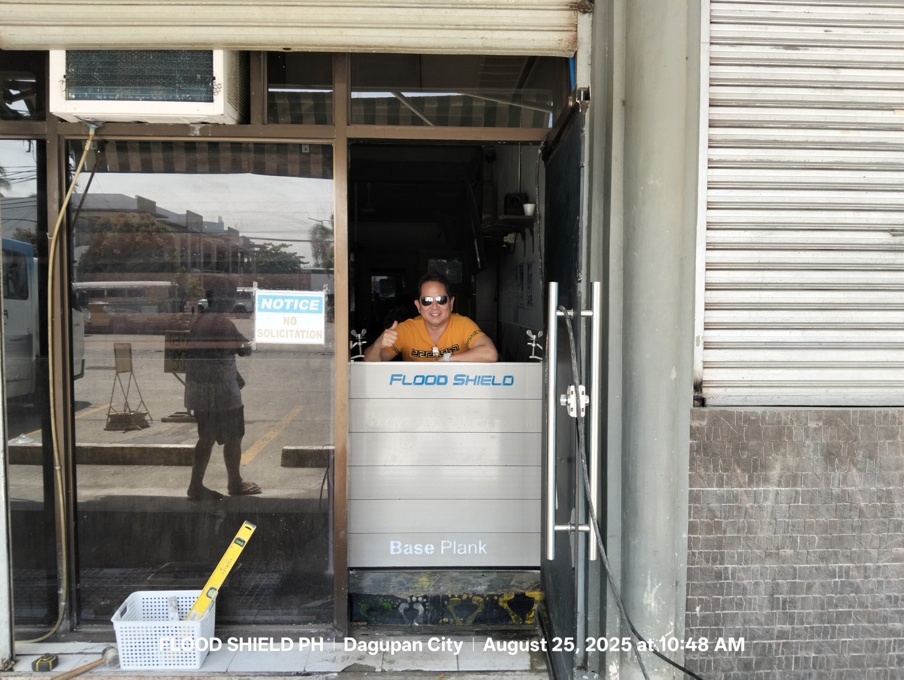 Commercial Clinic Dagupan Pangasinan Flood Barrier Protection