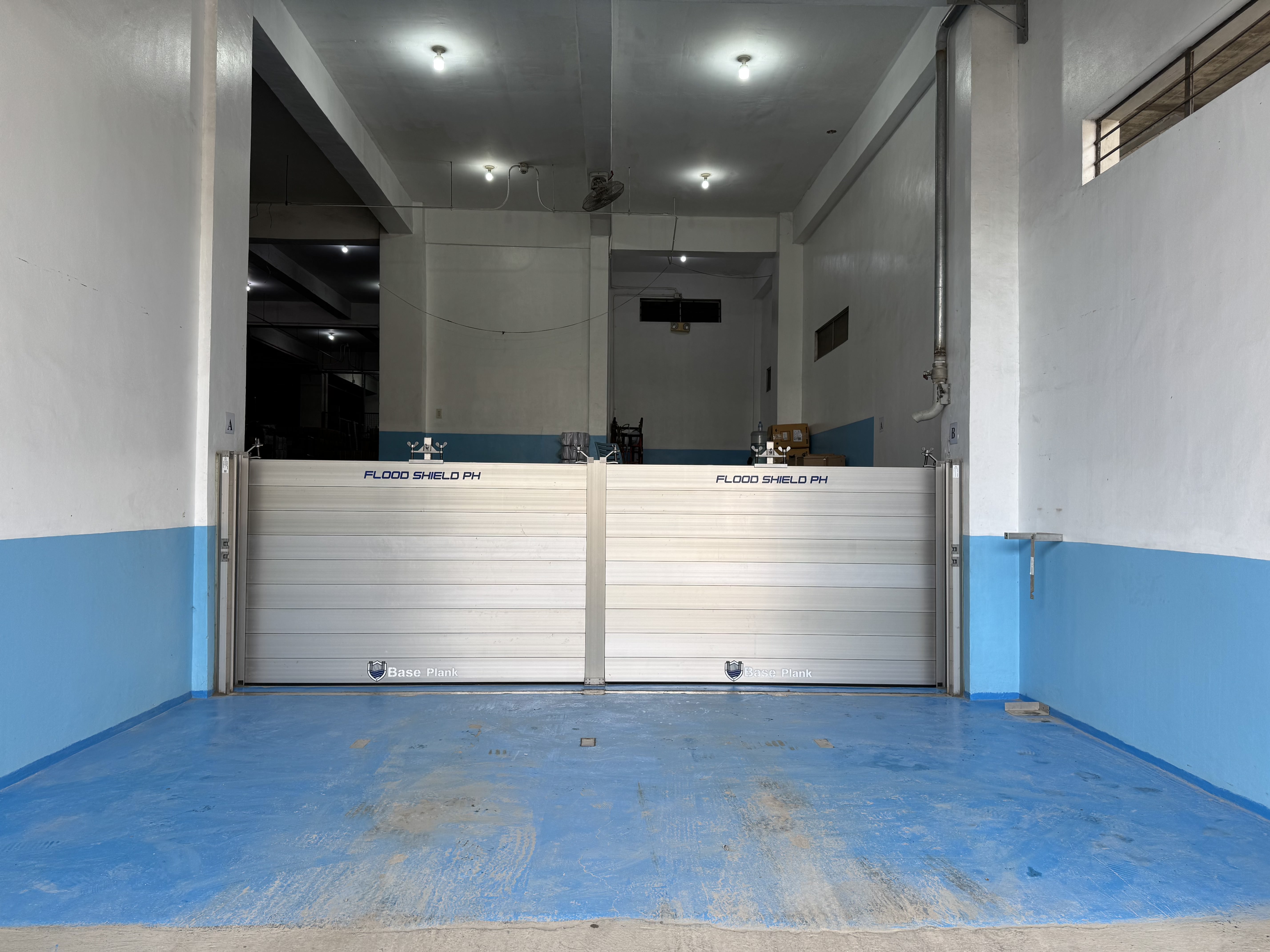Industrial Warehouse Valenzuela Flood Barrier Protection