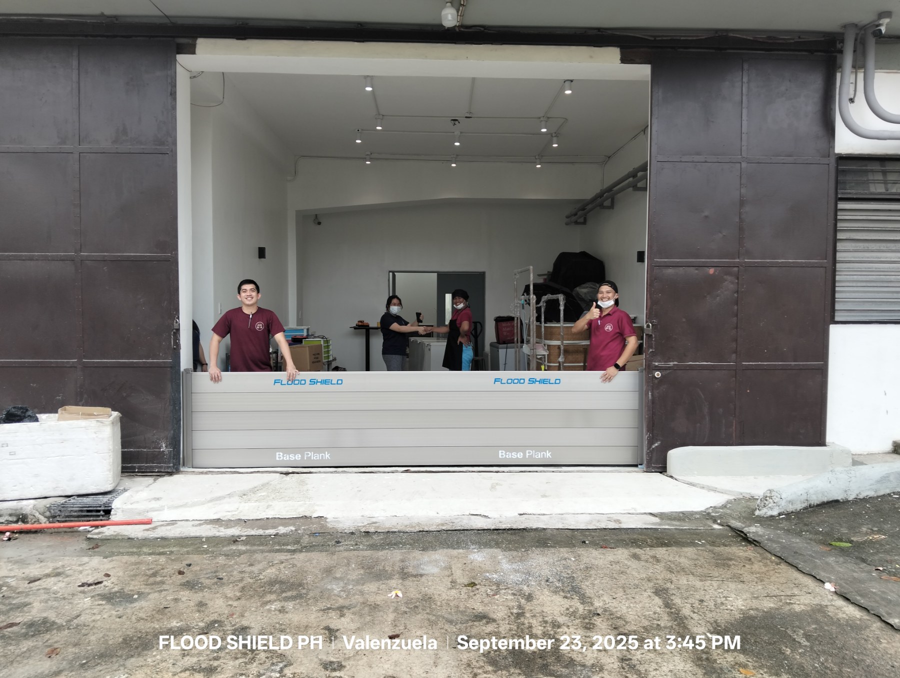 Industrial Factory Valenzuela Flood Barrier Protection