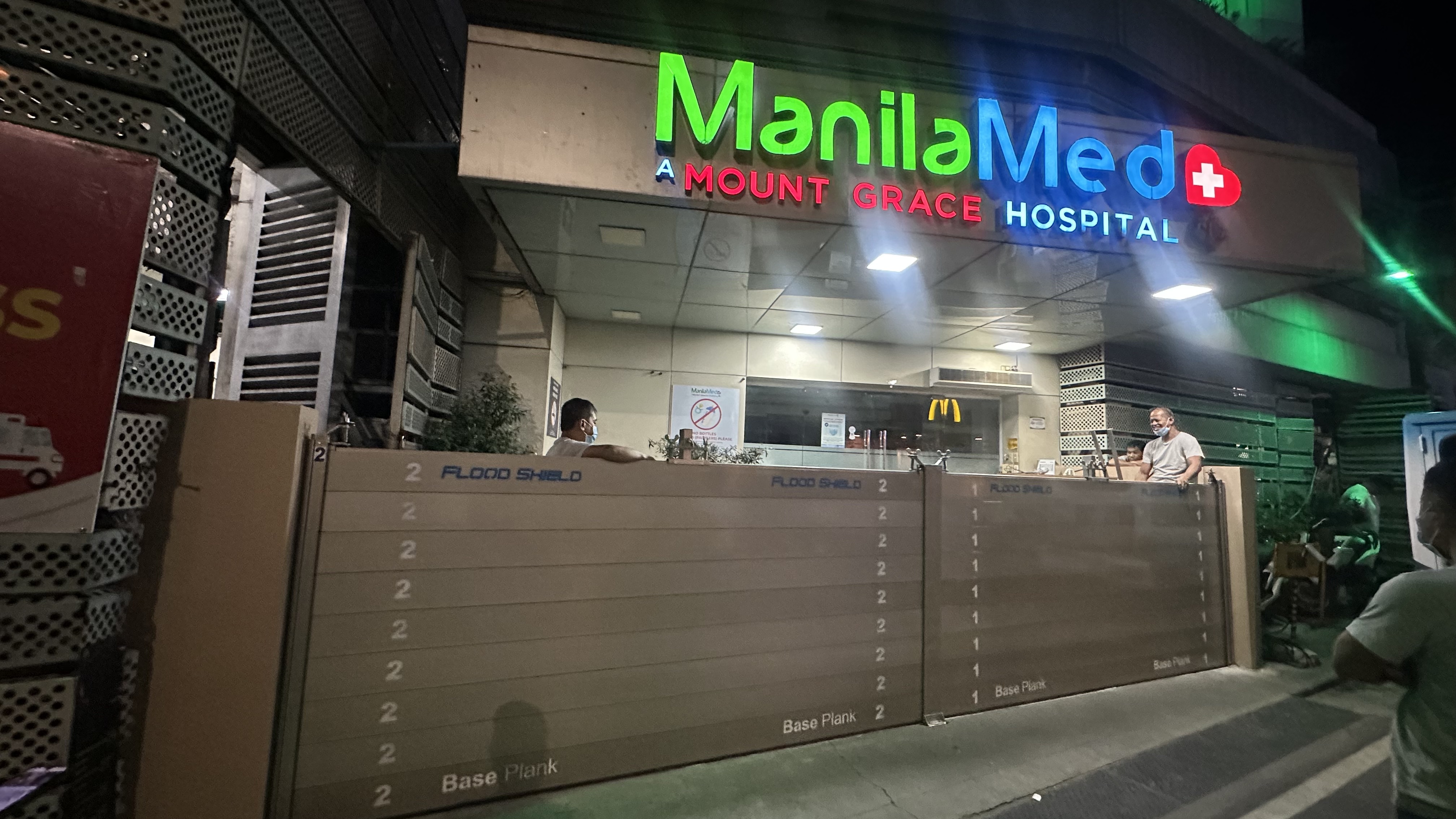 Commercial Hospital Manila Flood Barrier Protection