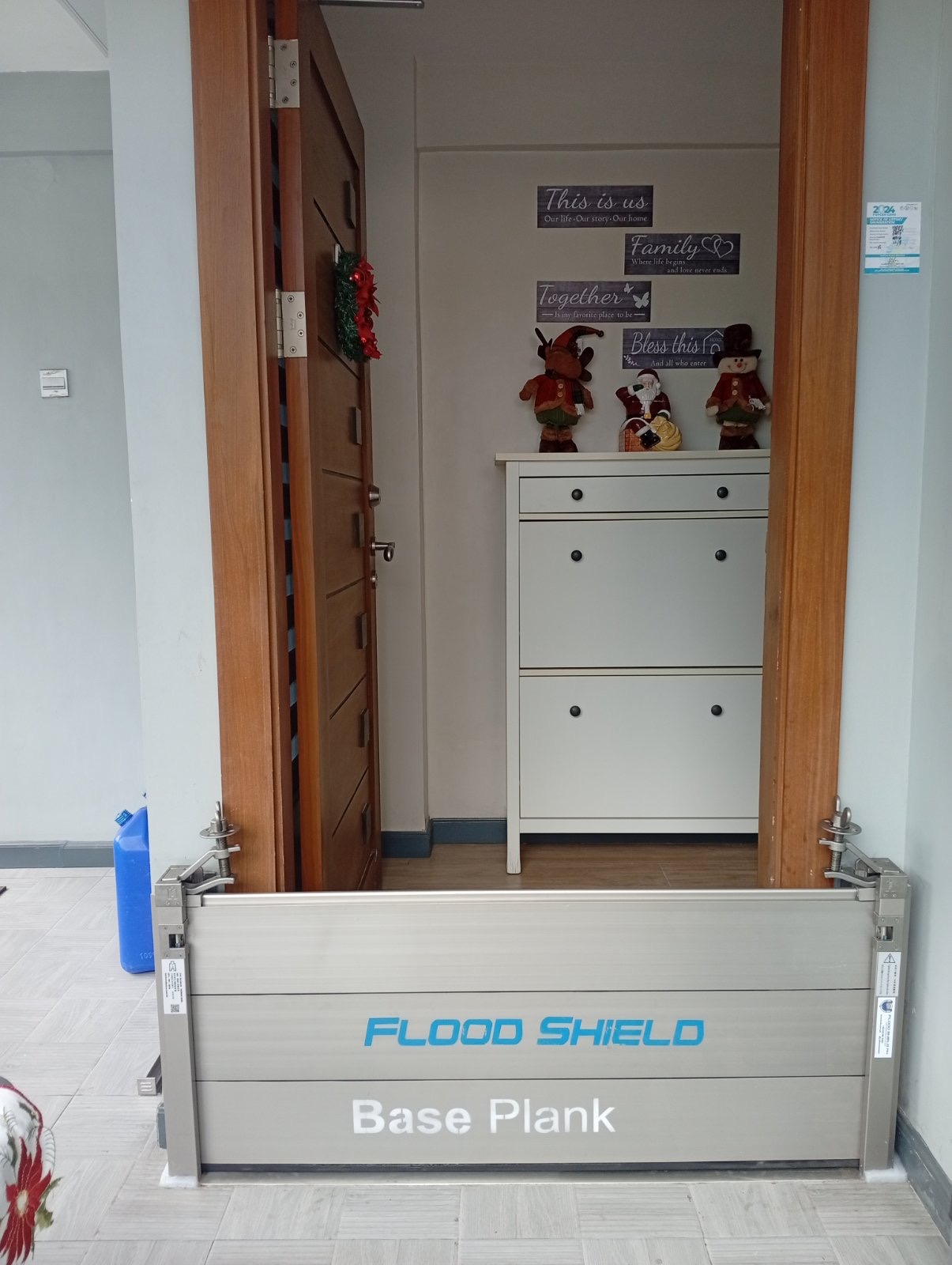 Residential Cebu City Flood Barrier Protection