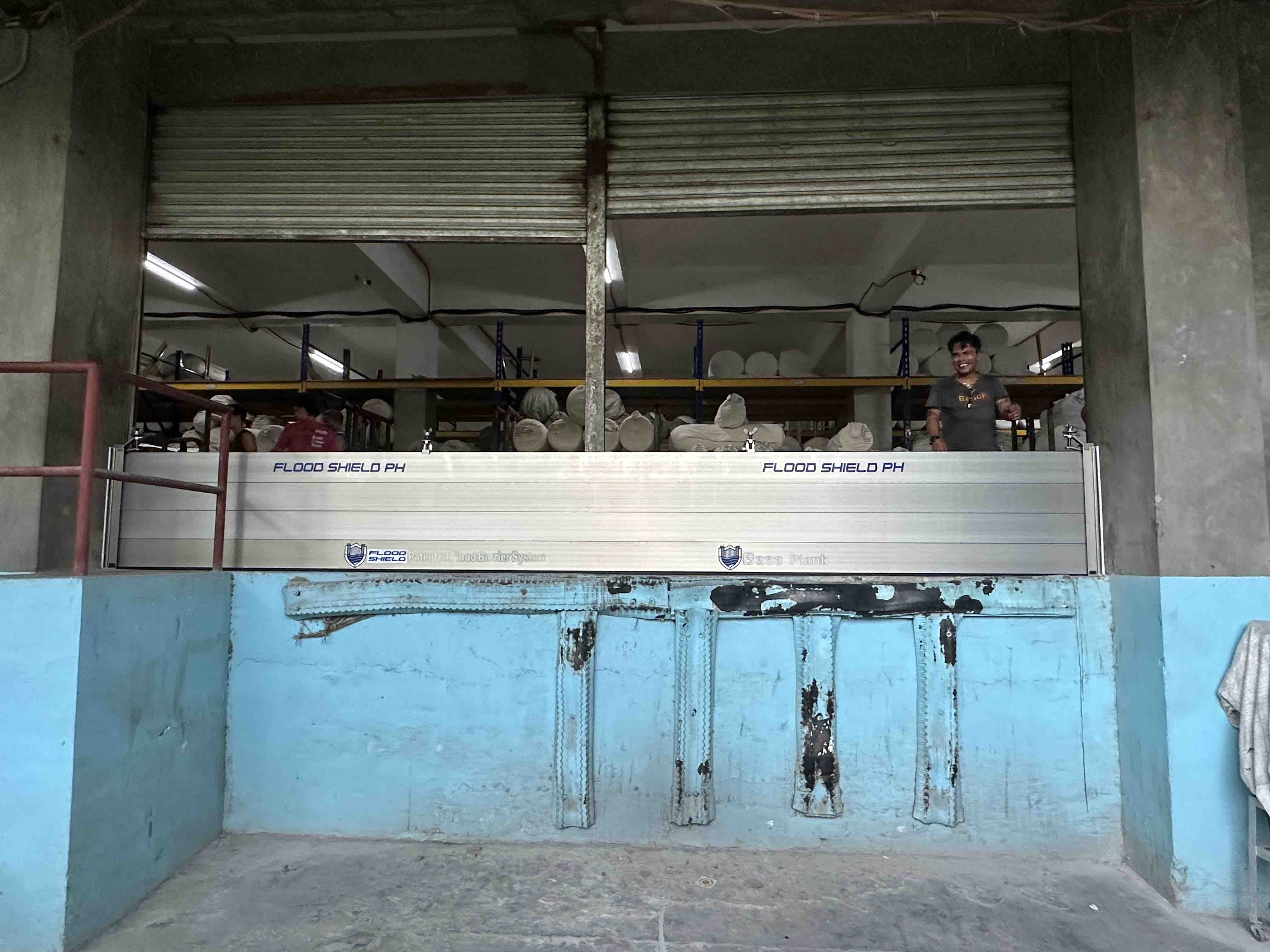 Industrial Warehouse Valenzuela Flood Barrier Protection
