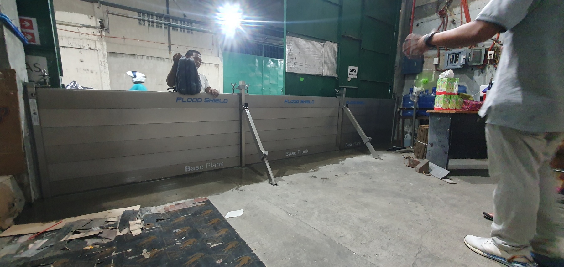 Industrial Warehouse Malabon Flood Barrier Protection